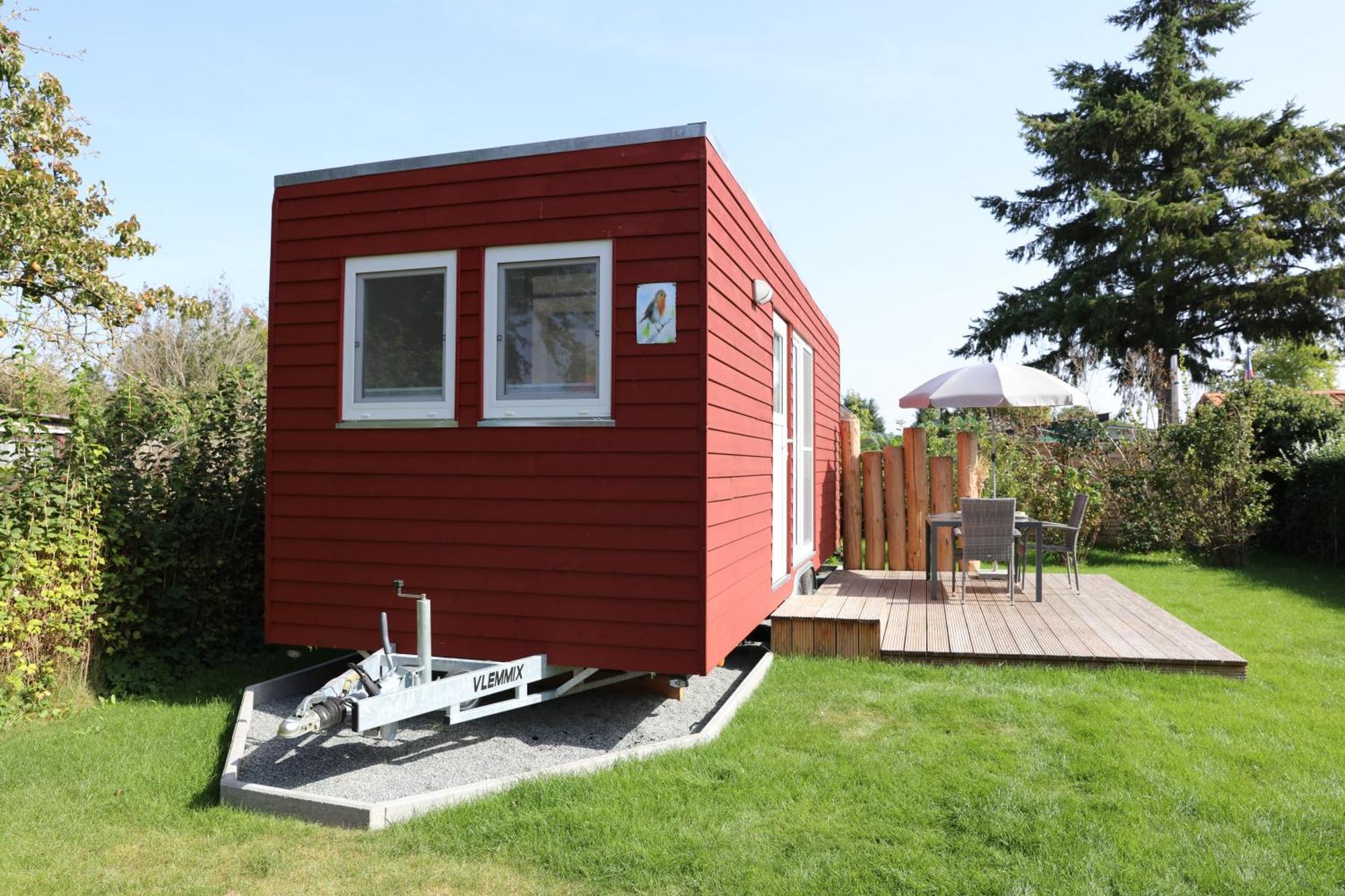 Ostsee Tiny Haus Barth Exteriér fotografie